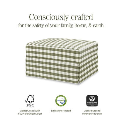 Namesake Ottomans Namesake Crawford Gliding Ottoman