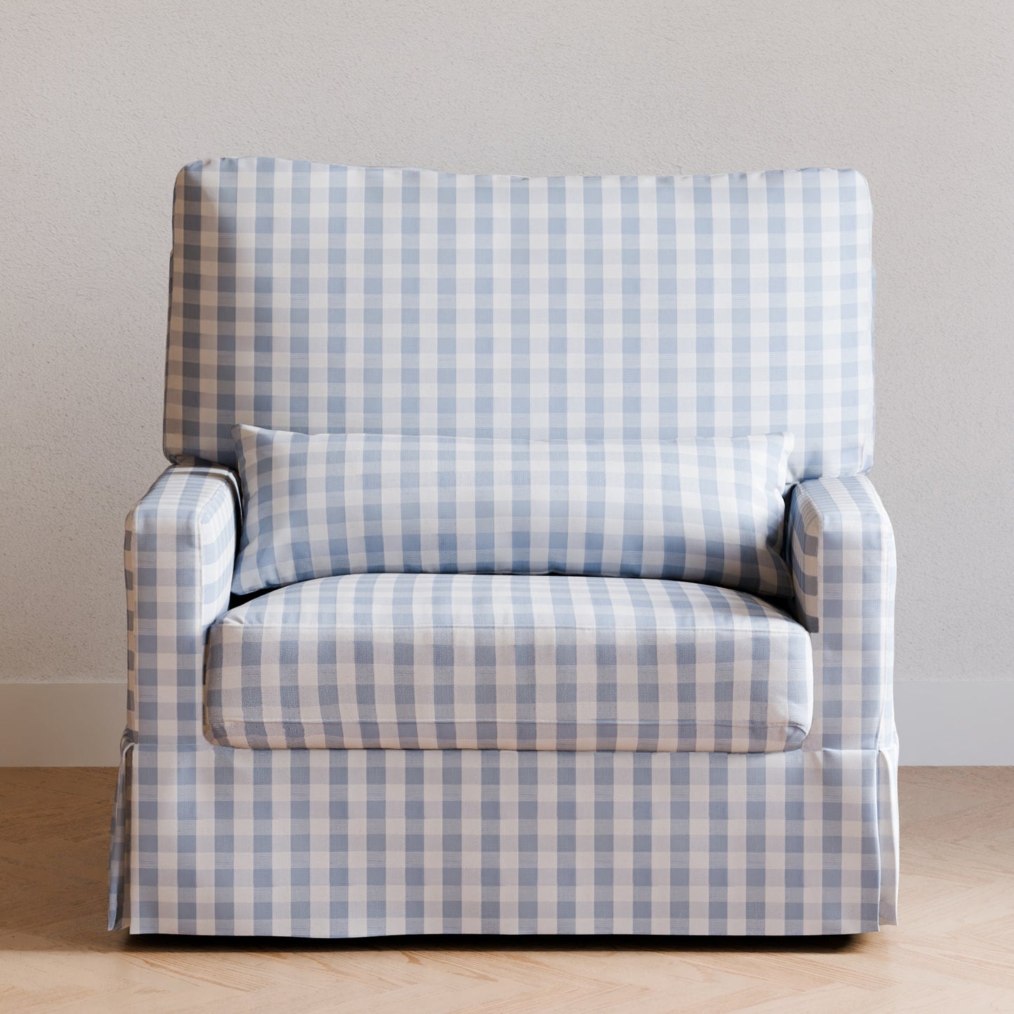 Namesake Gliders & Rockers Namesake Crawford Pillowback Chair and a Half Comfort Swivel Glider