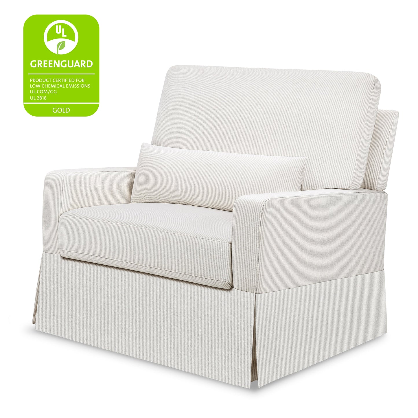 Namesake Gliders & Rockers Namesake Crawford Pillowback Chair and a Half Comfort Swivel Glider