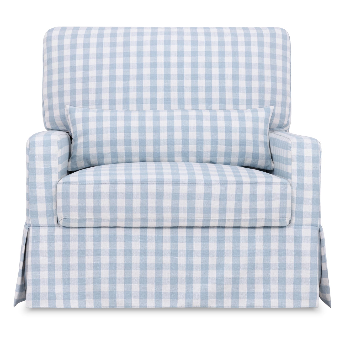 Namesake Gliders & Rockers Namesake Crawford Pillowback Chair and a Half Comfort Swivel Glider
