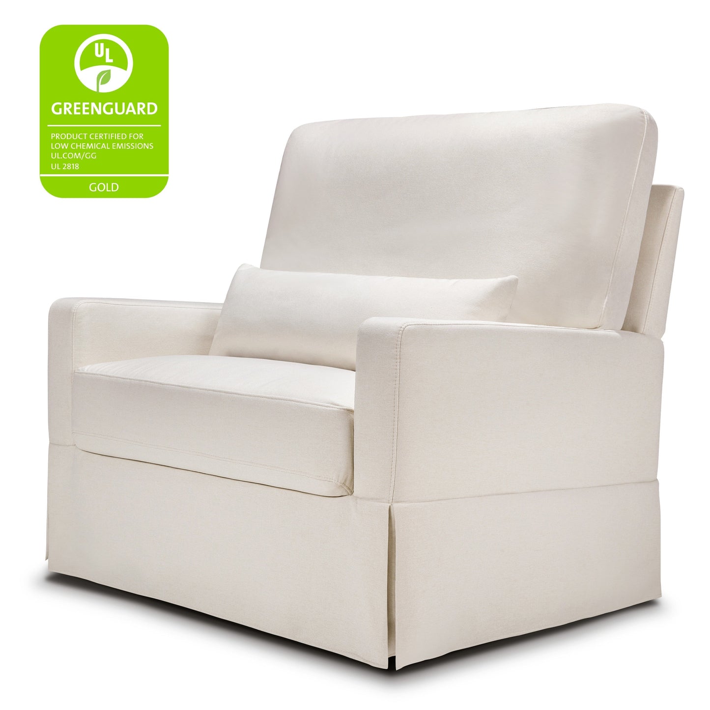 Namesake Gliders & Rockers Namesake Crawford Pillowback Chair and a Half Comfort Swivel Glider