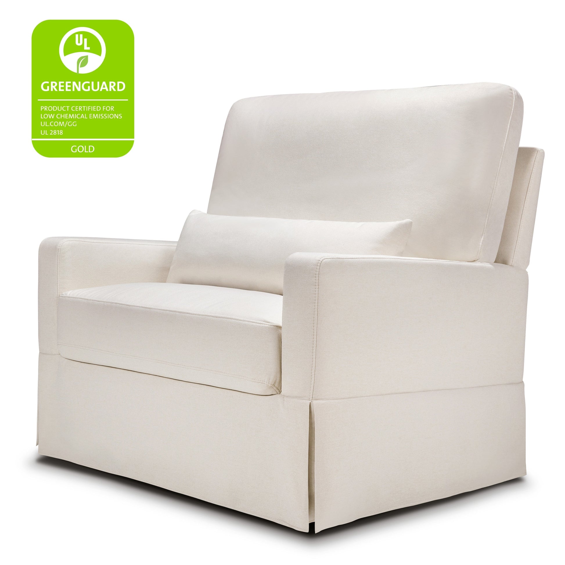 Namesake Gliders & Rockers Namesake Crawford Pillowback Chair and a Half Comfort Swivel Glider