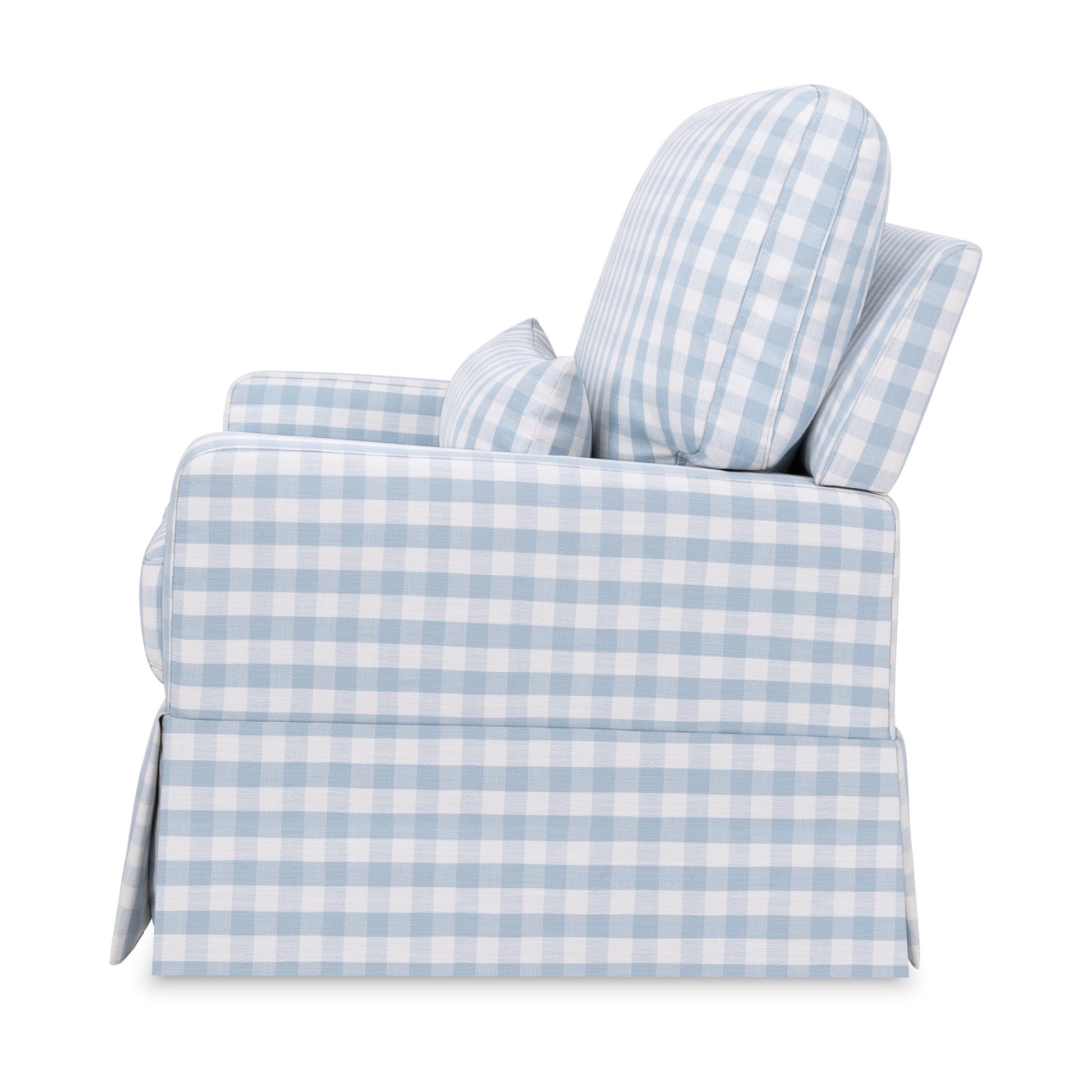 Namesake Gliders & Rockers Namesake Crawford Pillowback Chair and a Half Comfort Swivel Glider