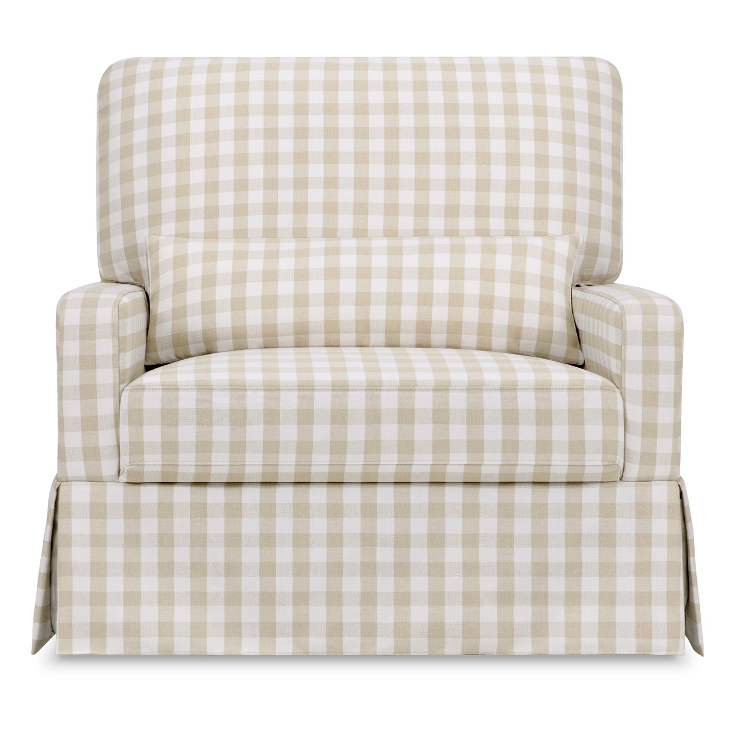 Namesake Gliders & Rockers Namesake Crawford Pillowback Chair and a Half Comfort Swivel Glider