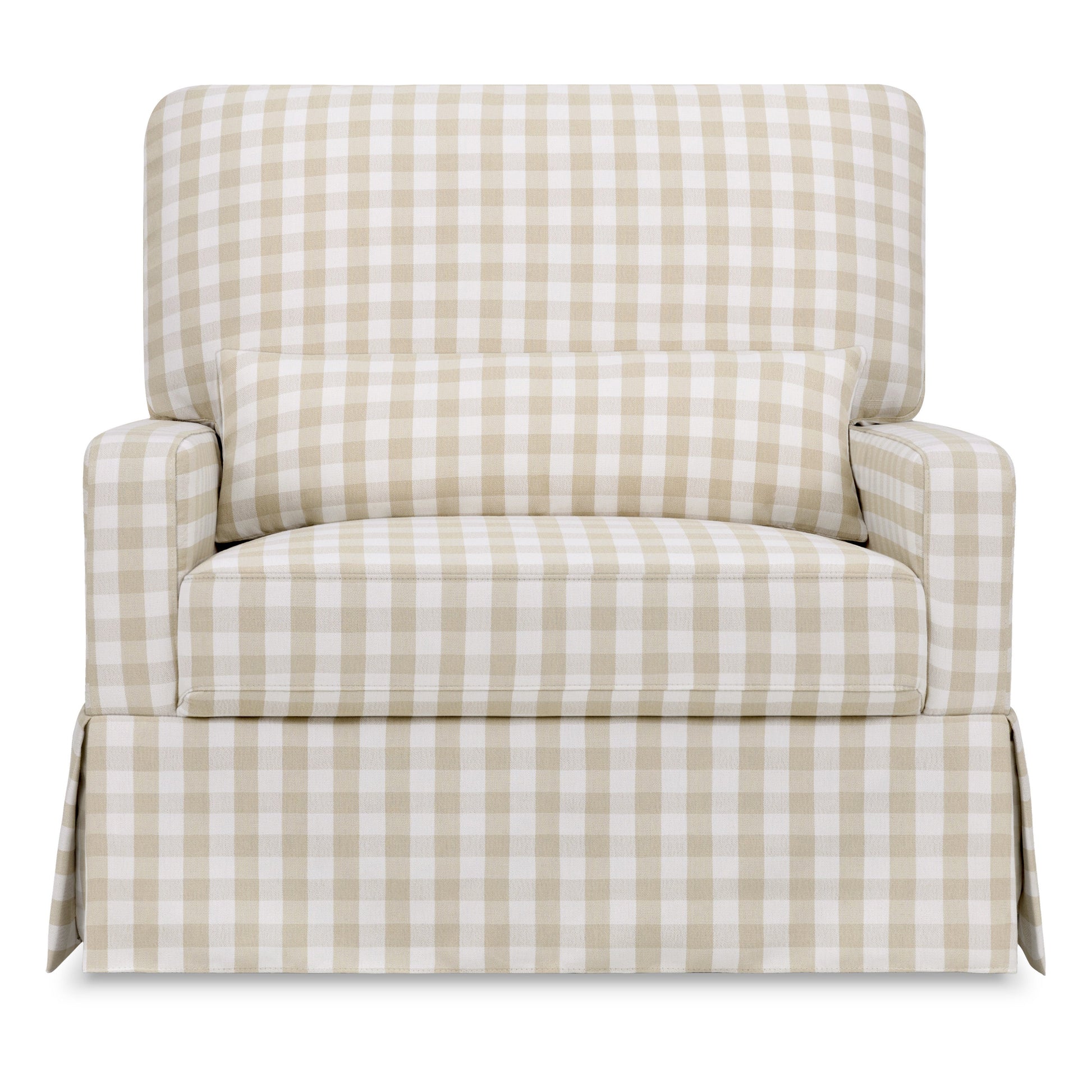 Namesake Gliders & Rockers Namesake Crawford Pillowback Chair and a Half Comfort Swivel Glider
