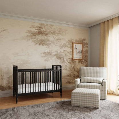 Namesake Gliders & Rockers Namesake Crawford Pillowback Chair and a Half Comfort Swivel Glider