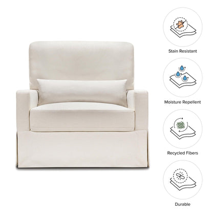 NamesakeNamesake Crawford Pillowback Chair and a Half Comfort Swivel GliderBabysupermarket