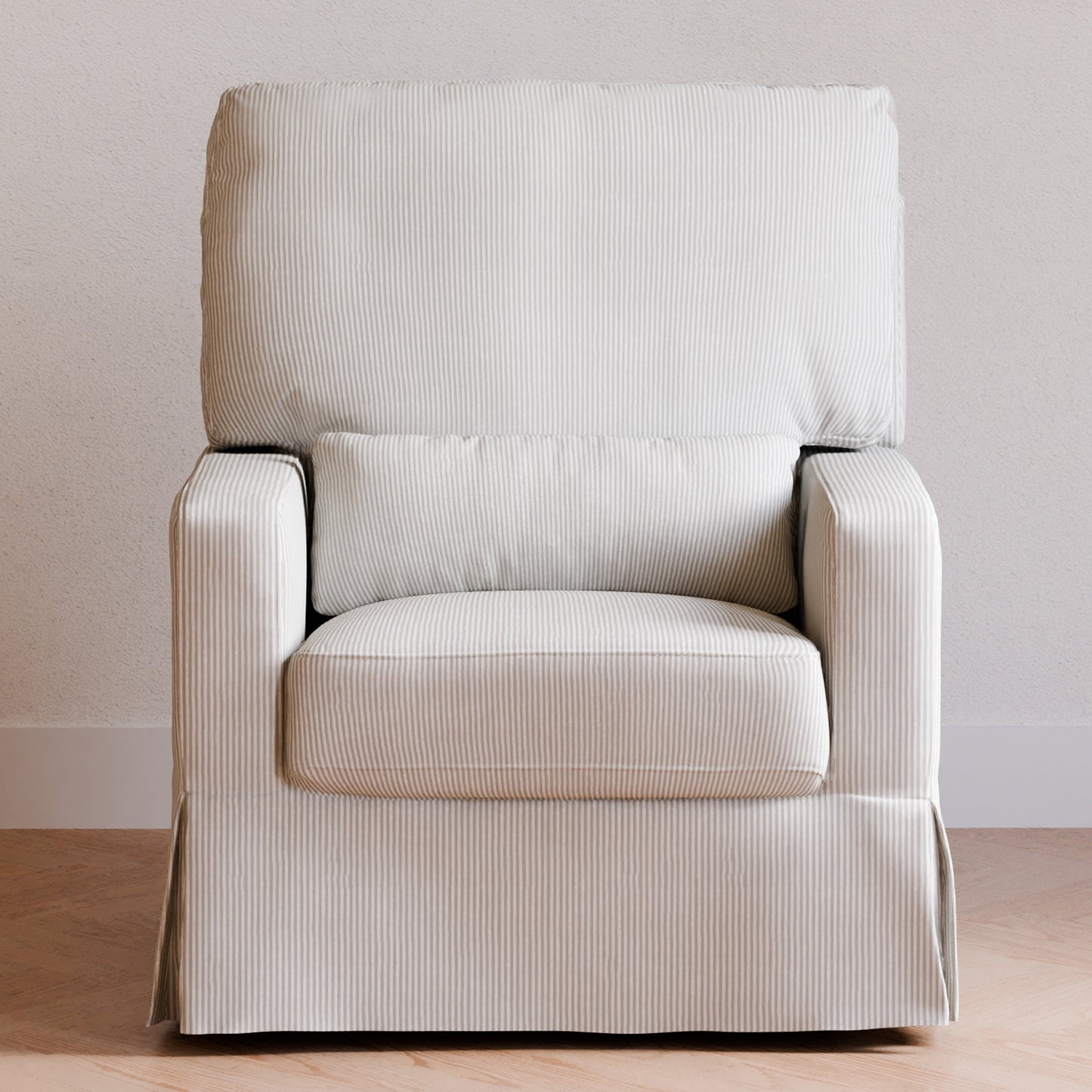 Namesake Gliders & Rockers Namesake Crawford Pillowback Comfort Swivel Glider