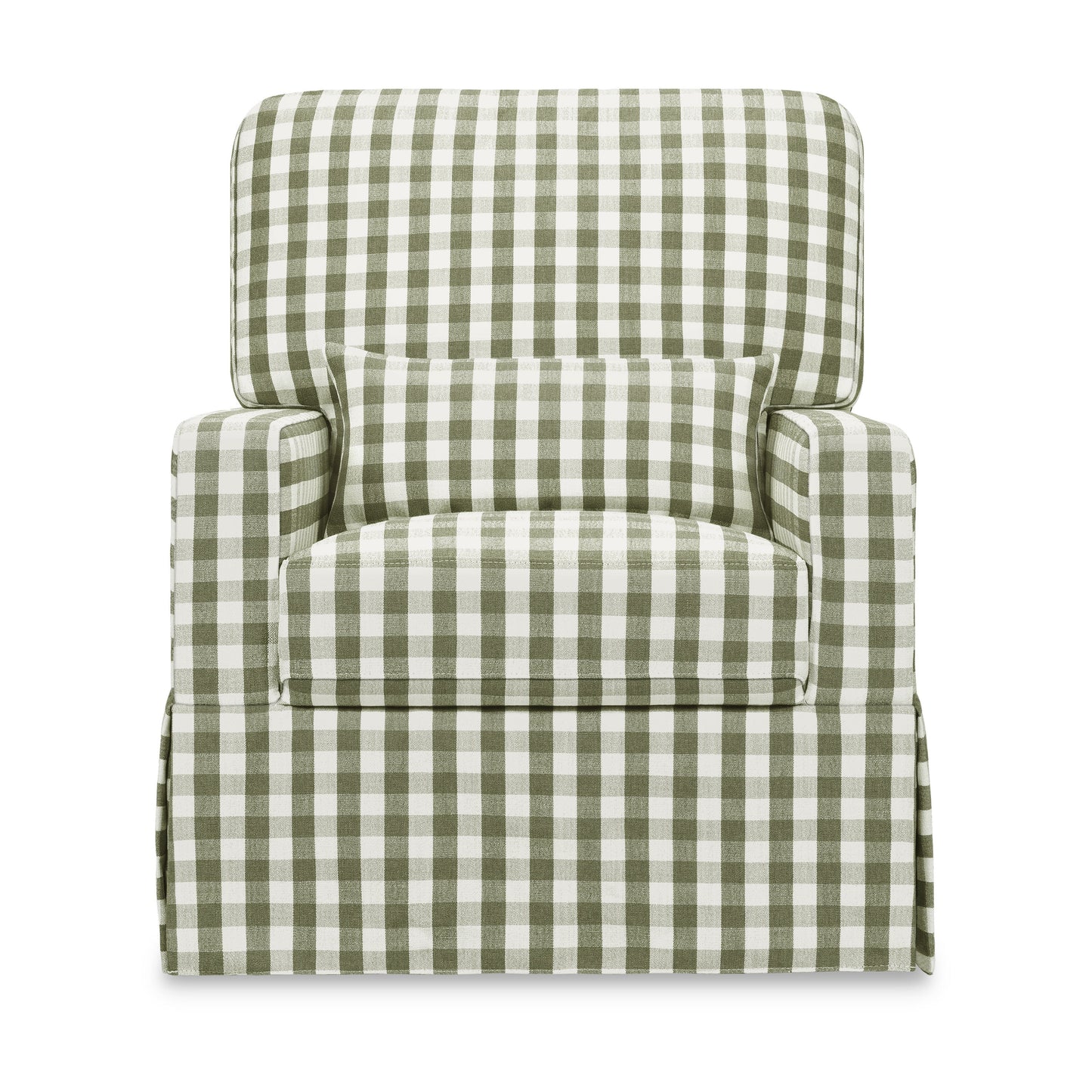 Namesake Gliders & Rockers Namesake Crawford Pillowback Comfort Swivel Glider