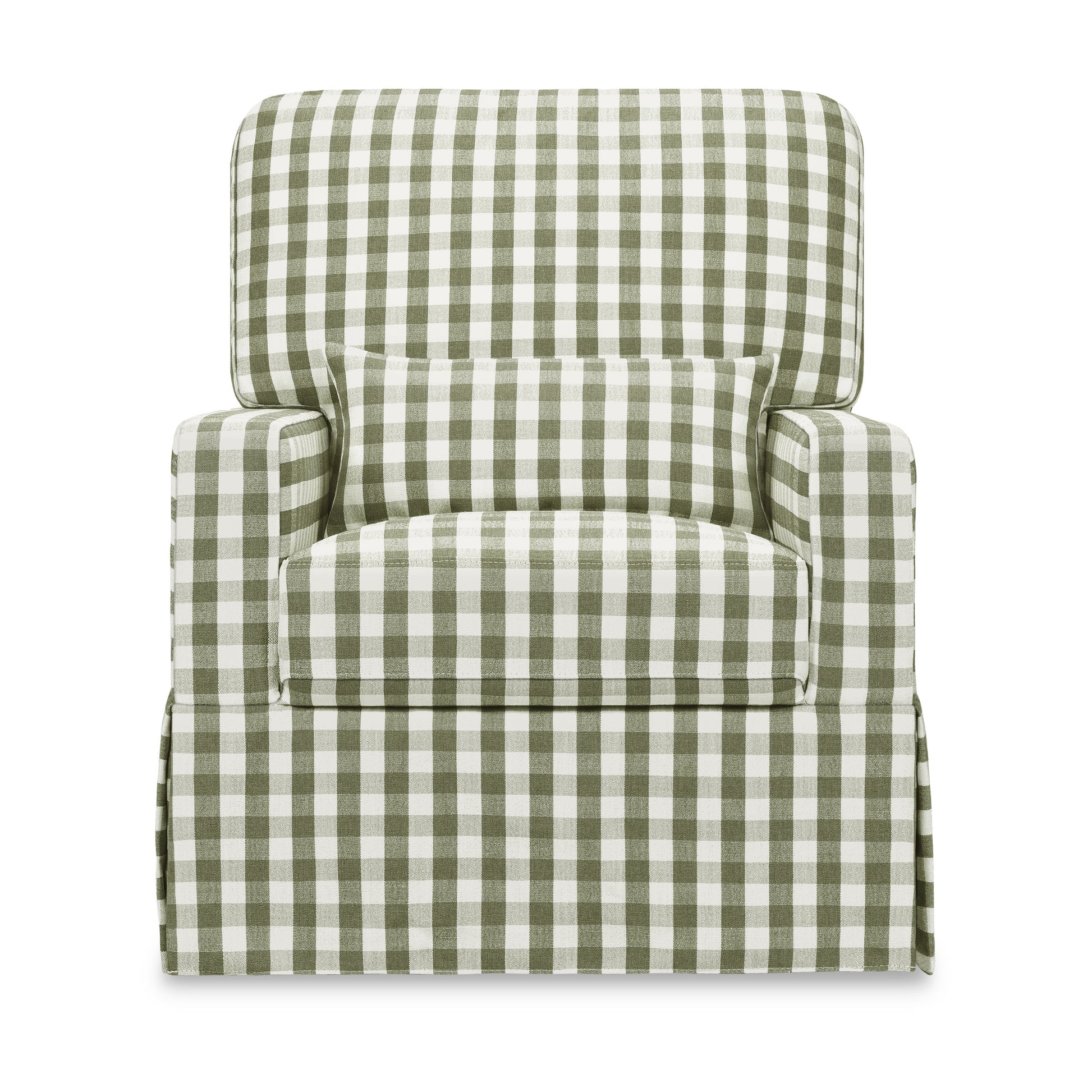 Namesake Gliders & Rockers Namesake Crawford Pillowback Comfort Swivel Glider