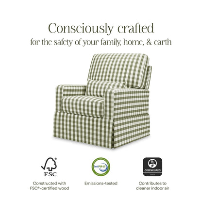 NamesakeNamesake Crawford Pillowback Comfort Swivel GliderBabysupermarket