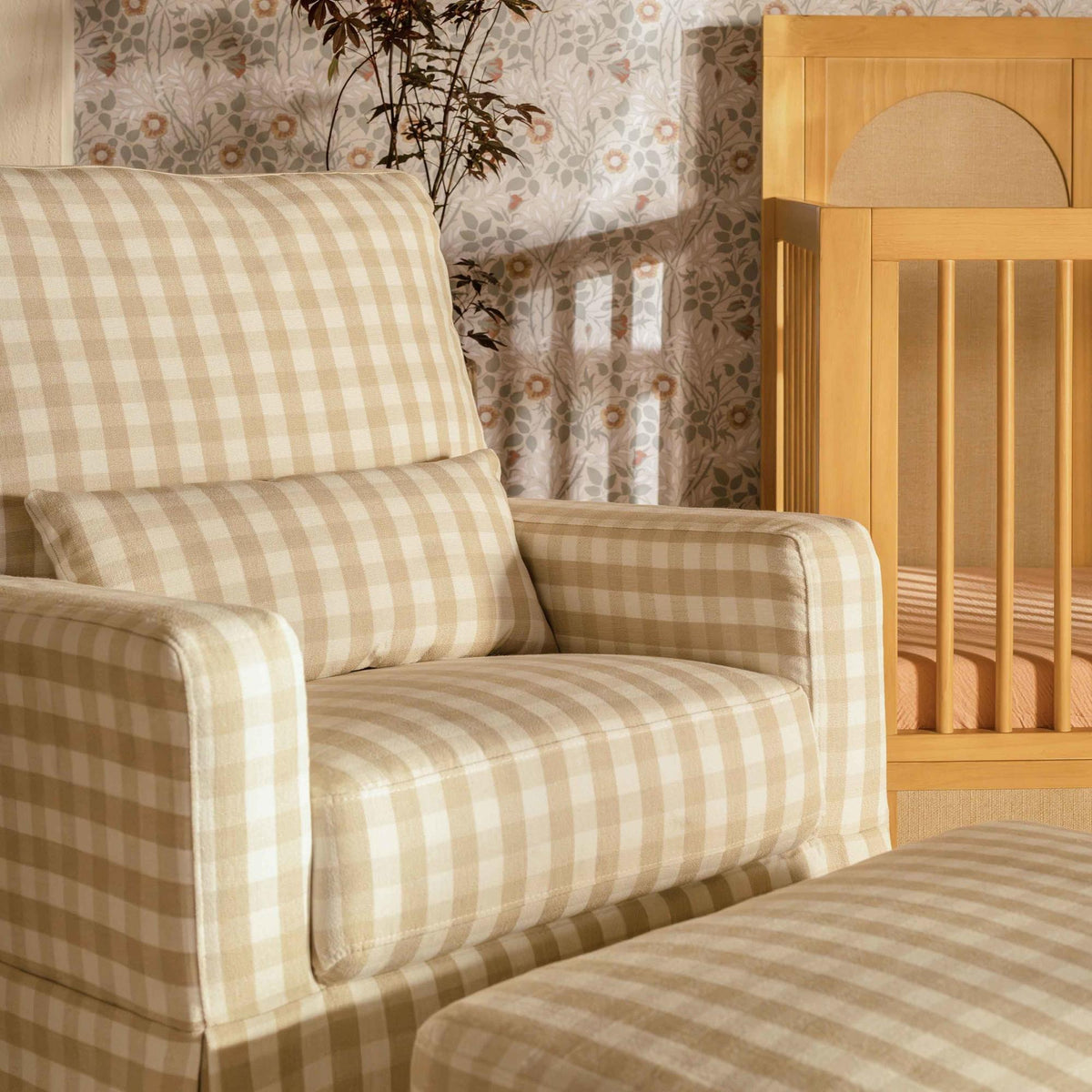 NamesakeNamesake Crawford Pillowback Comfort Swivel GliderBabysupermarket