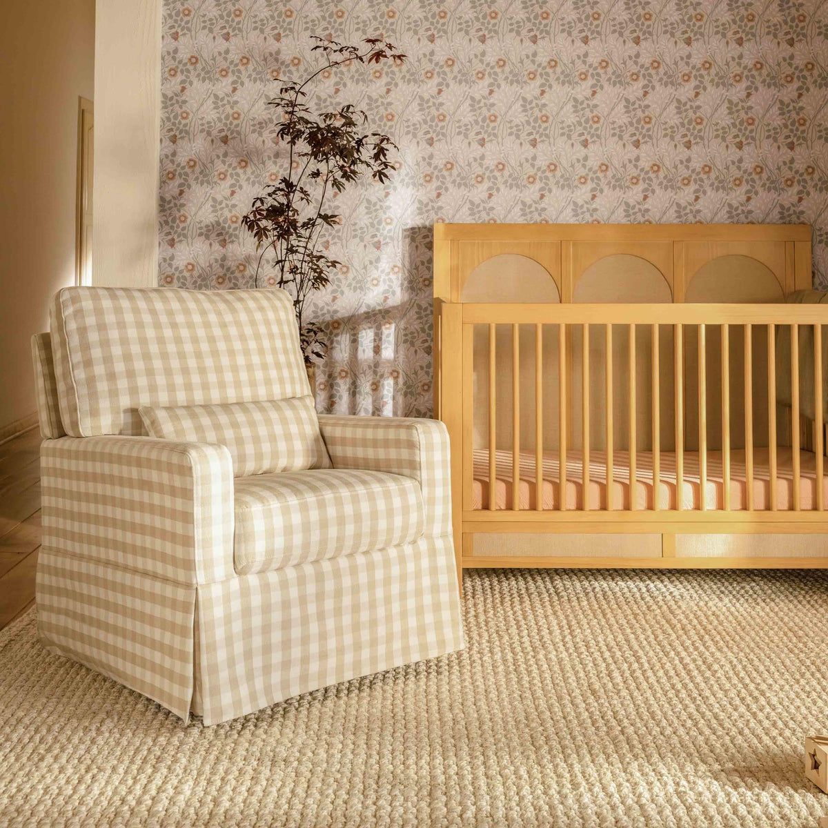 NamesakeNamesake Crawford Pillowback Comfort Swivel GliderBabysupermarket