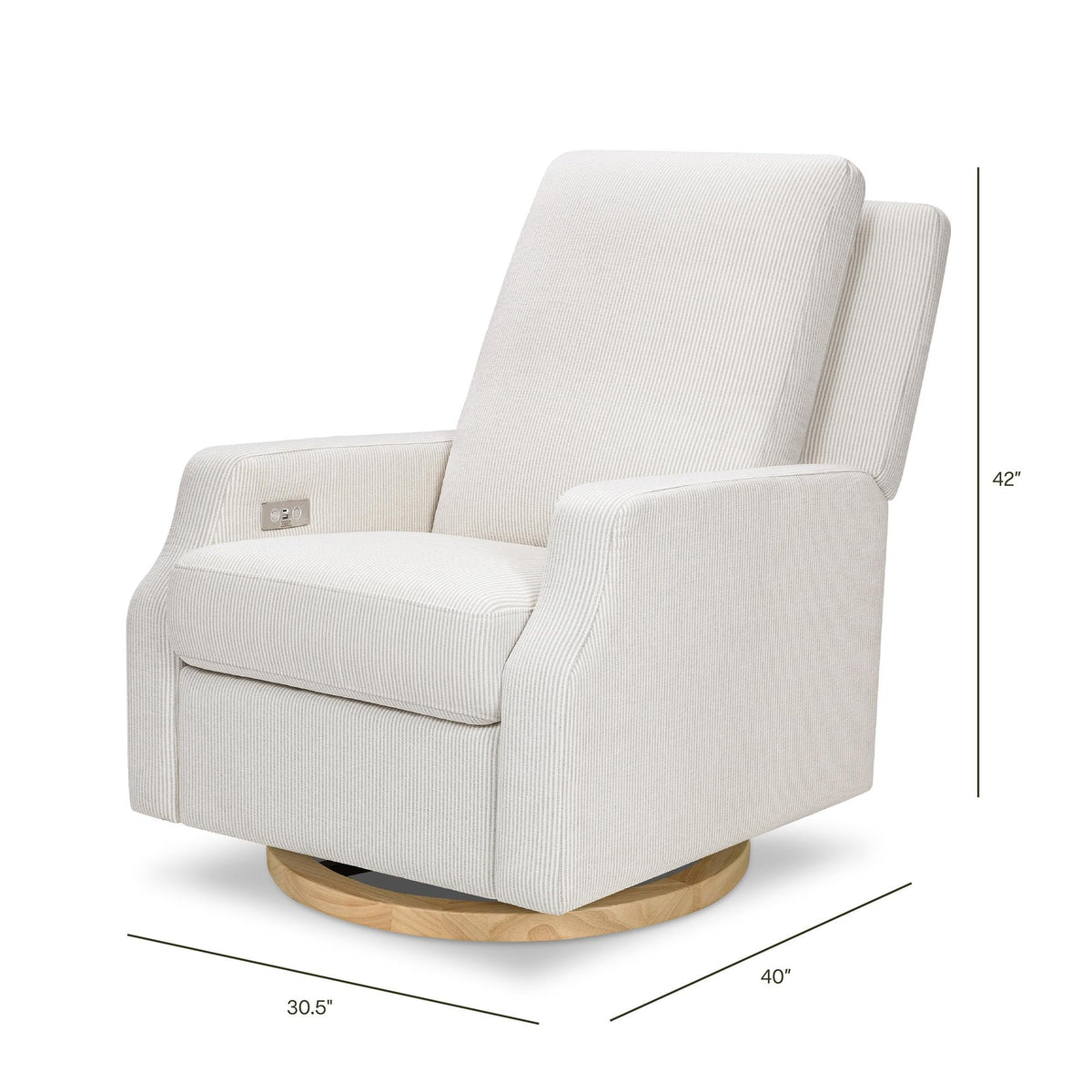 NamesakeNamesake Crewe Electronic Recliner and Swivel GliderBabysupermarket