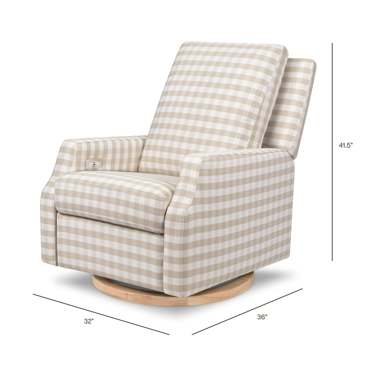 NamesakeNamesake Crewe Electronic Recliner and Swivel GliderBabysupermarket