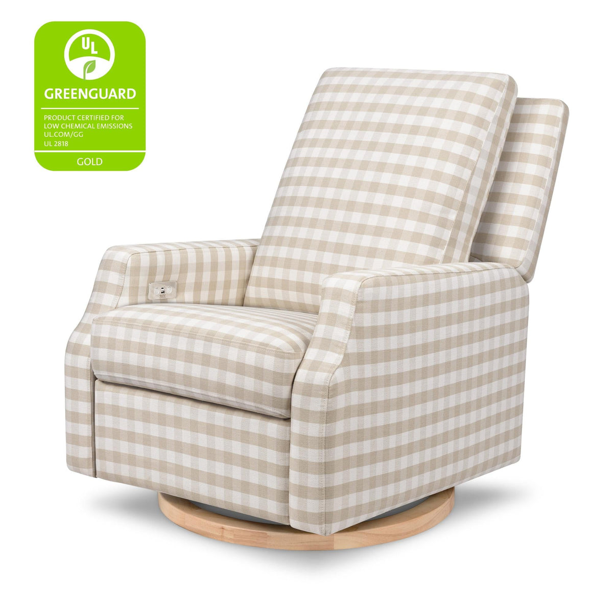 NamesakeNamesake Crewe Electronic Recliner and Swivel GliderBabysupermarket