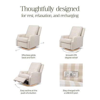 NamesakeNamesake Crewe Electronic Recliner and Swivel GliderBabysupermarket
