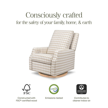 NamesakeNamesake Crewe Electronic Recliner and Swivel GliderBabysupermarket