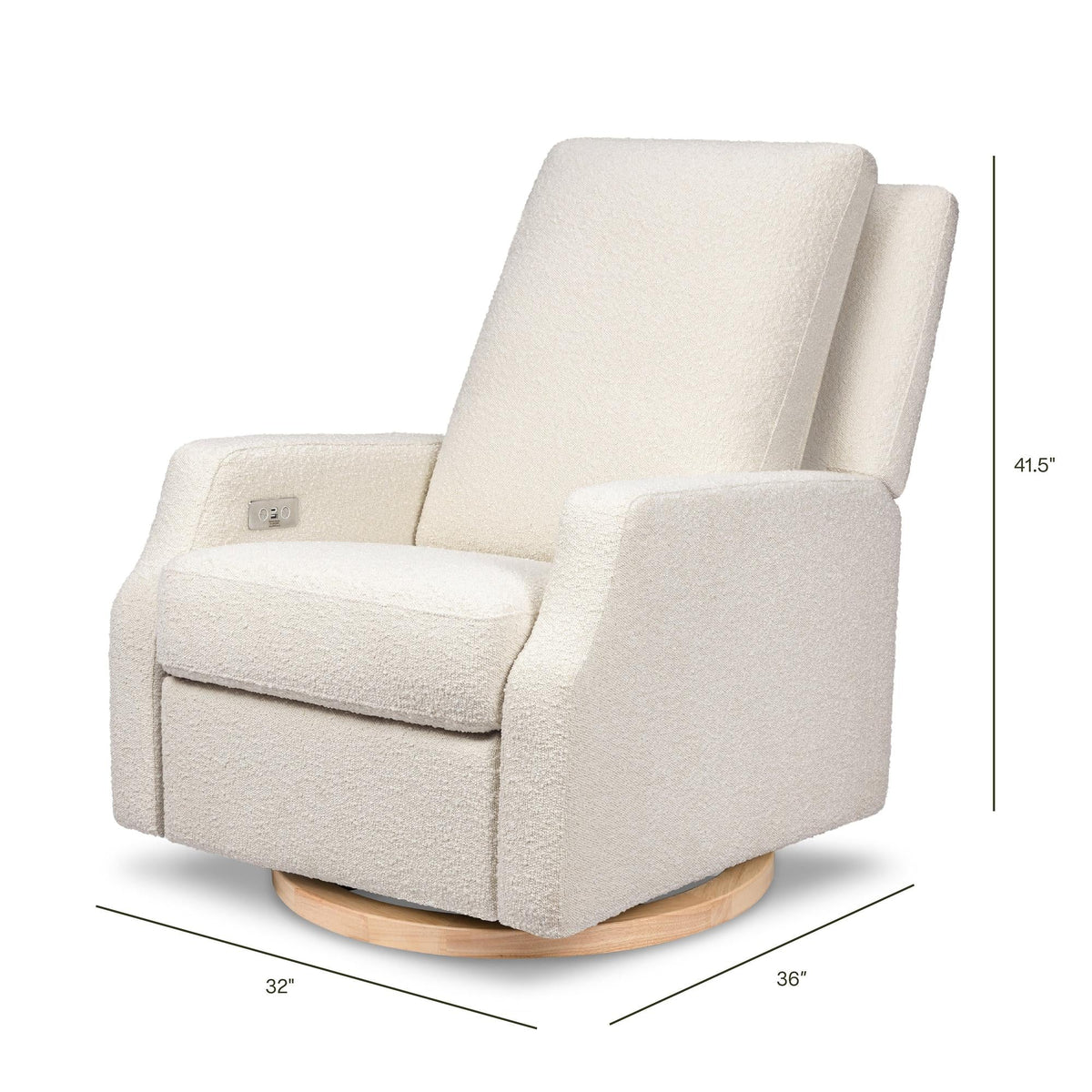 NamesakeNamesake Crewe Electronic Recliner and Swivel GliderBabysupermarket