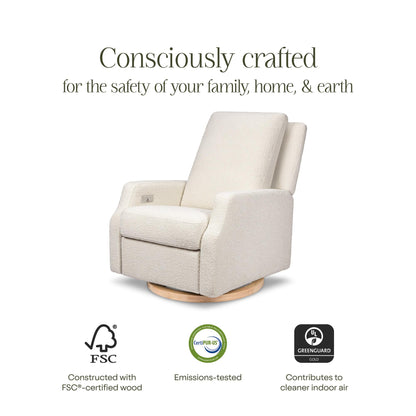 NamesakeNamesake Crewe Electronic Recliner and Swivel GliderBabysupermarket