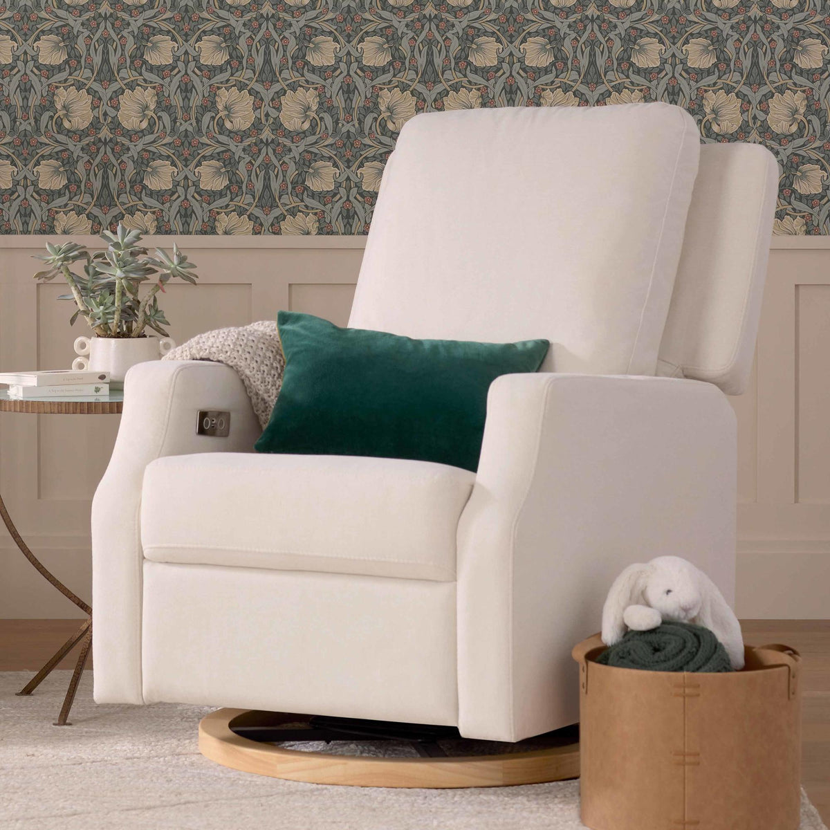 NamesakeNamesake Crewe Electronic Recliner and Swivel GliderBabysupermarket