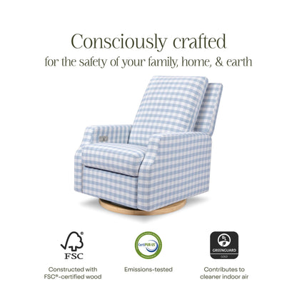 NamesakeNamesake Crewe Electronic Recliner and Swivel GliderBabysupermarket