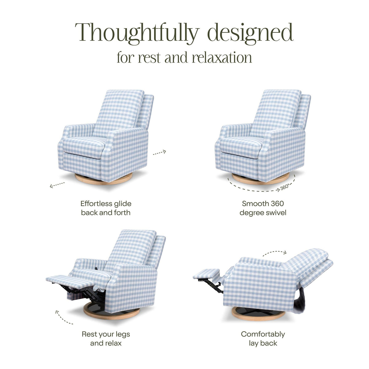 NamesakeNamesake Crewe Recliner and Swivel GliderBabysupermarket
