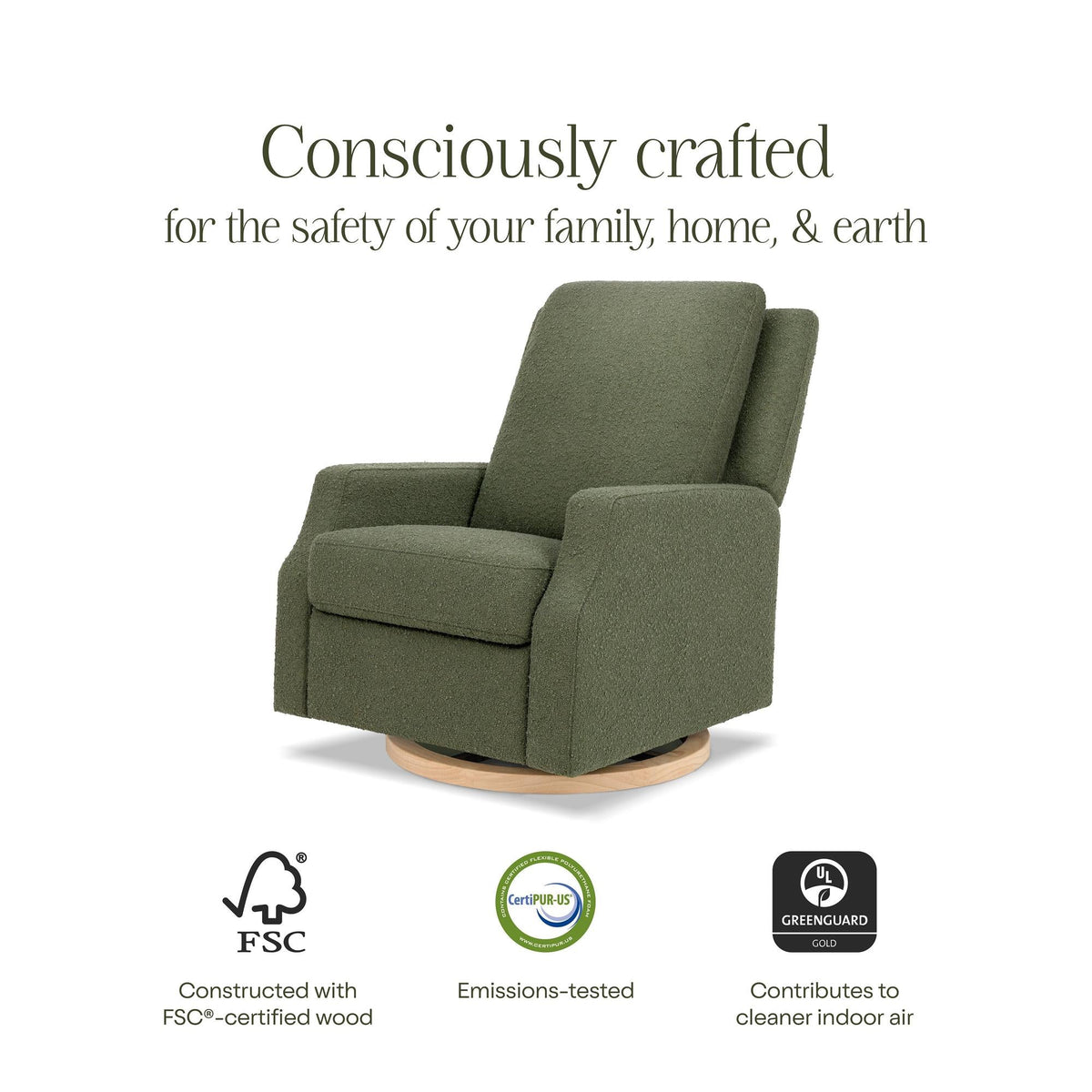 NamesakeNamesake Crewe Recliner and Swivel GliderBabysupermarket