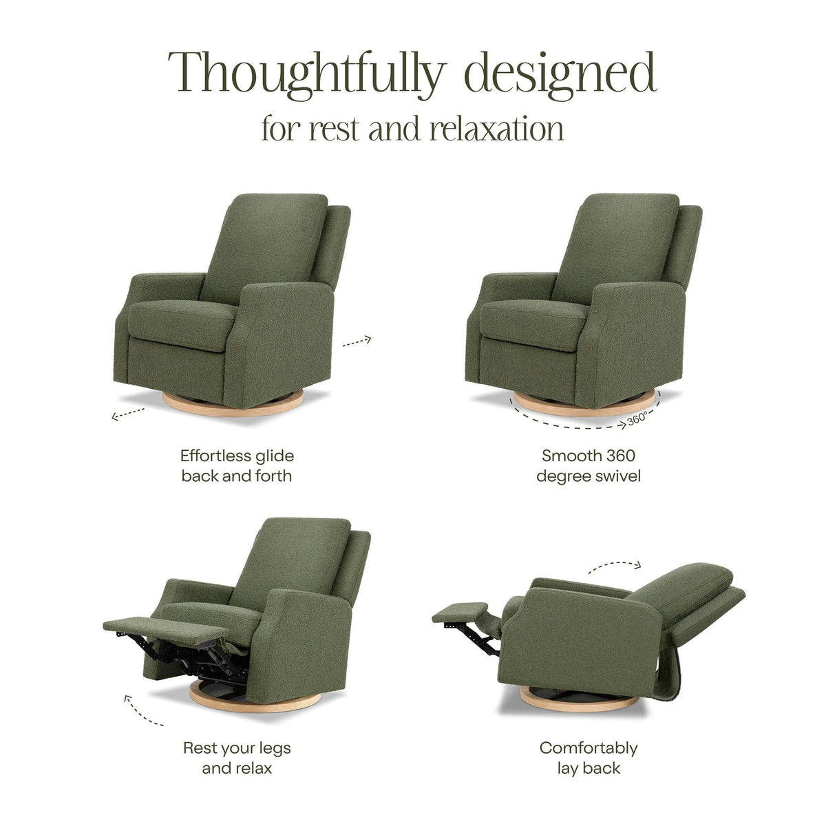 NamesakeNamesake Crewe Recliner and Swivel GliderBabysupermarket