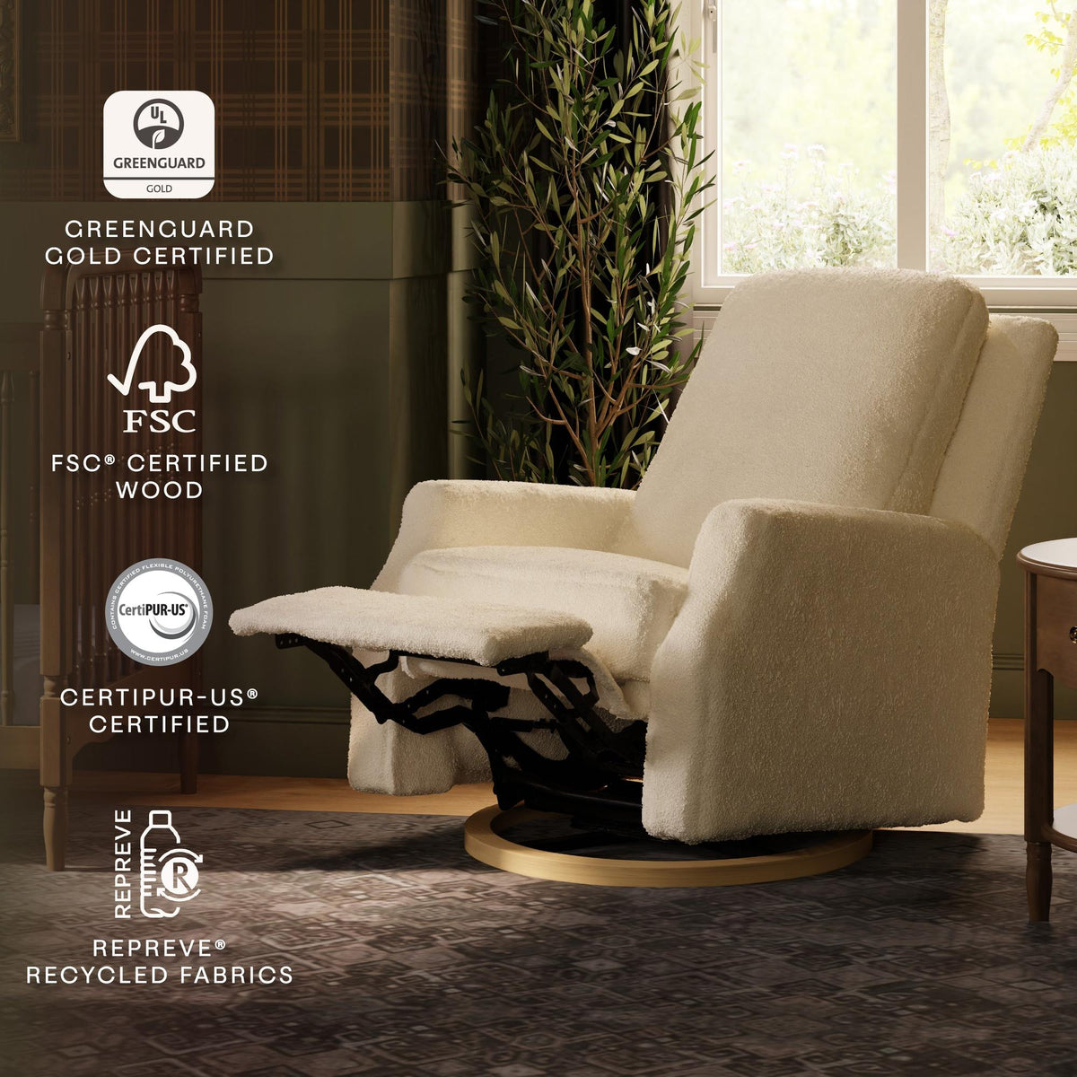 NamesakeNamesake Crewe Recliner and Swivel GliderBabysupermarket