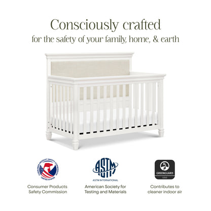 Namesake Cribs Warm White Namesake Darlington 4-in-1 Convertible Crib