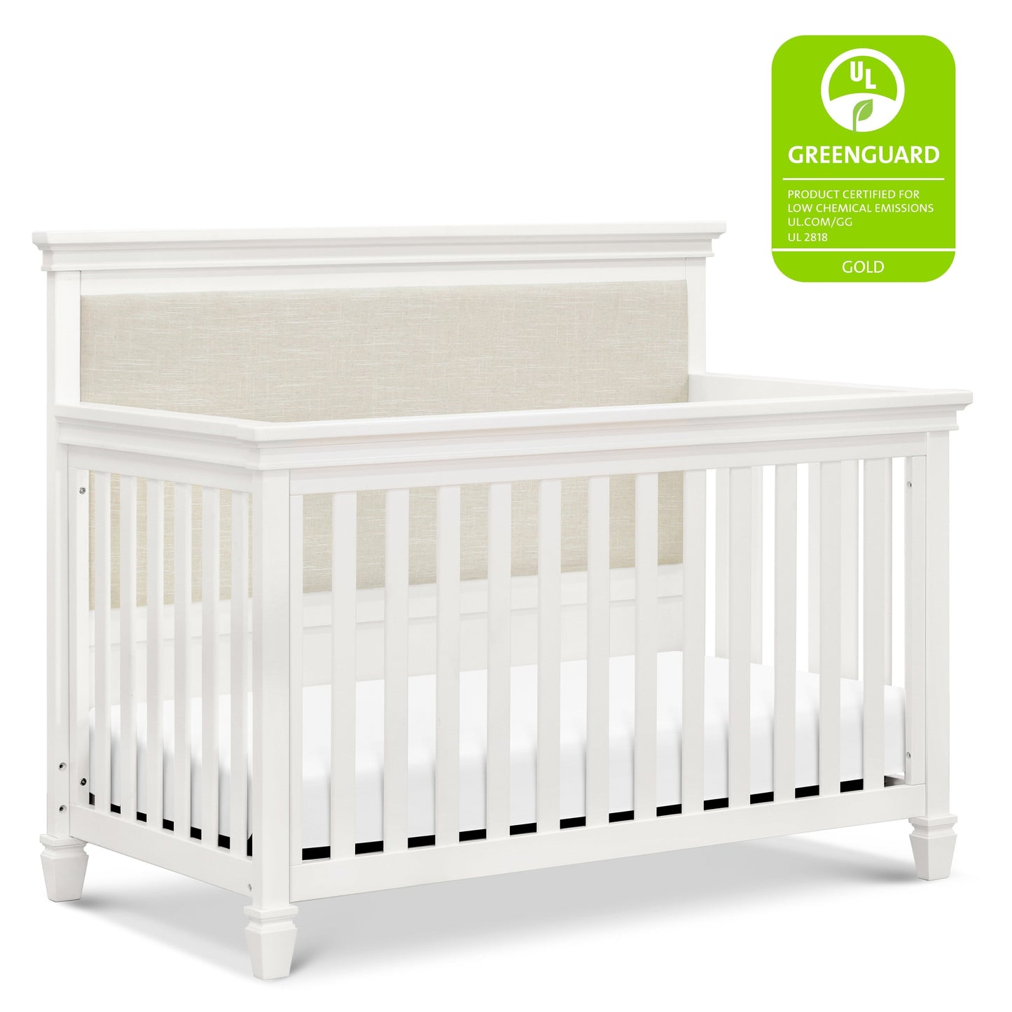 Namesake Cribs Warm White Namesake Darlington 4-in-1 Convertible Crib