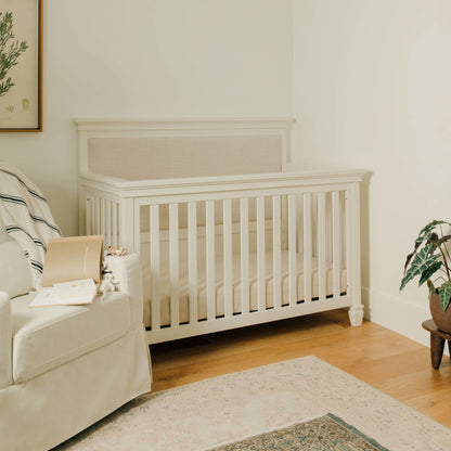Namesake Cribs Warm White Namesake Darlington 4-in-1 Convertible Crib