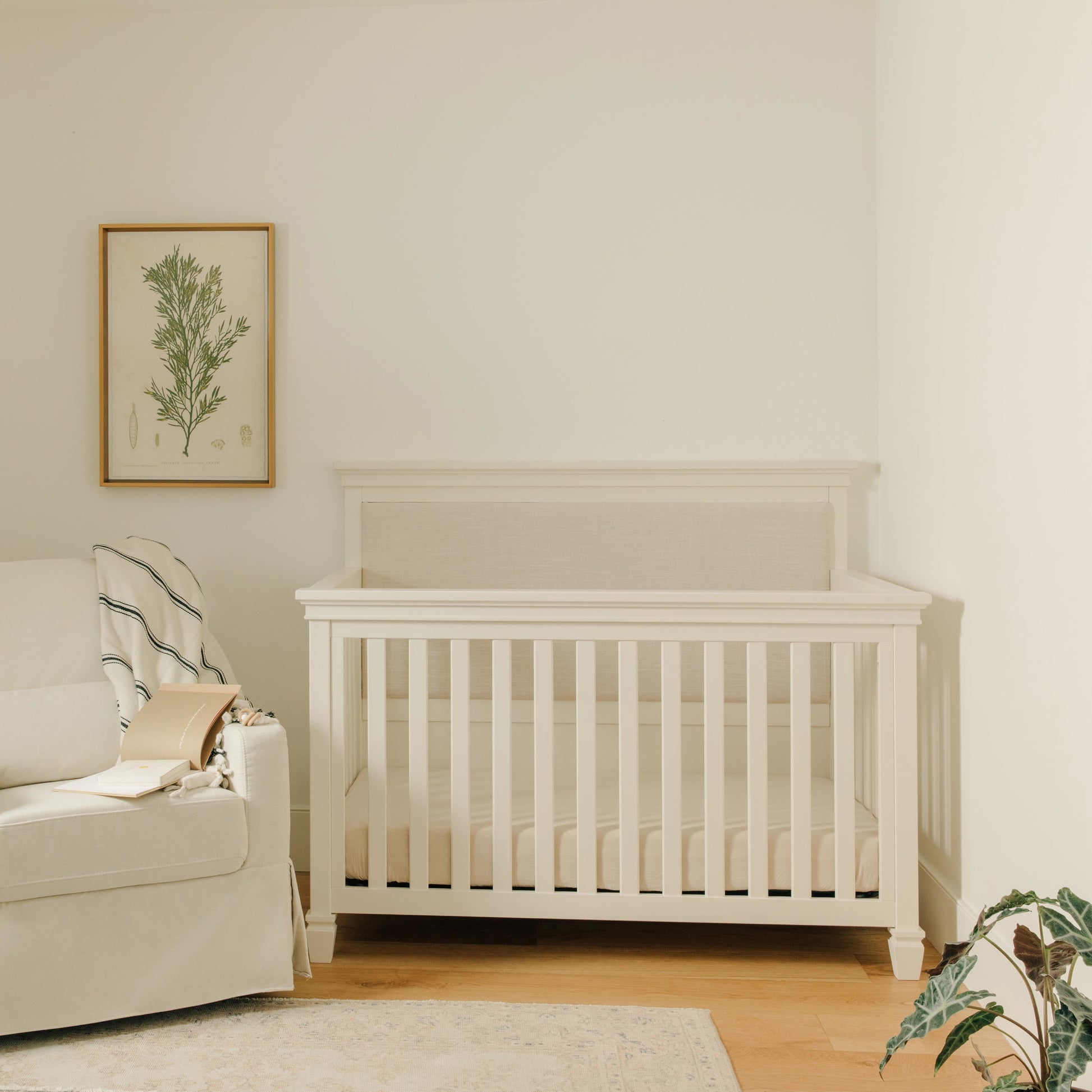 Namesake Cribs Warm White Namesake Darlington 4-in-1 Convertible Crib