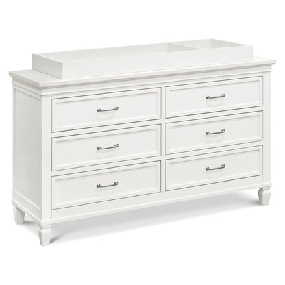 Namesake Dressers Warm White Namesake Darlington 6-Drawer Dresser