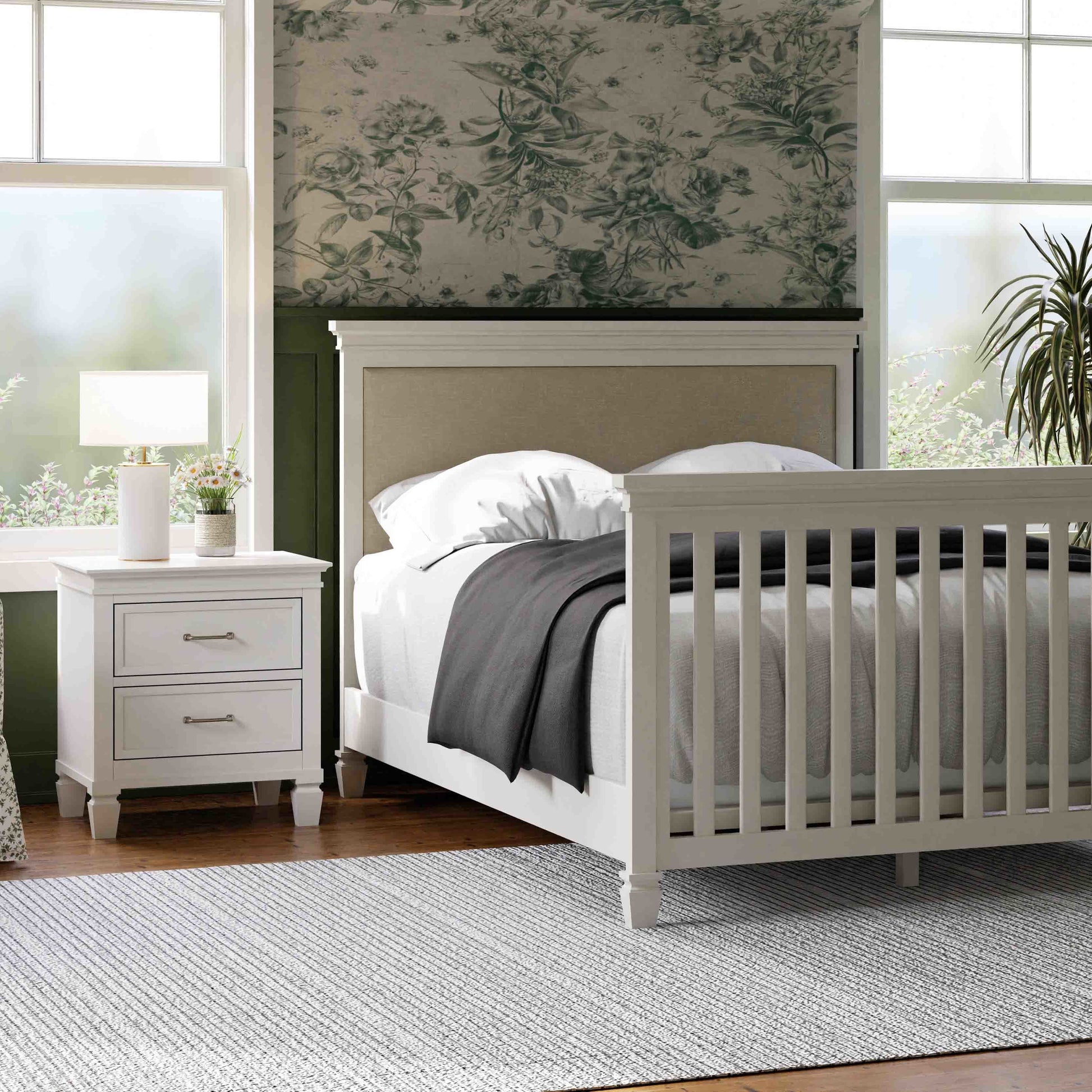 Namesake Nightstands Warm White Namesake Darlington Nightstand
