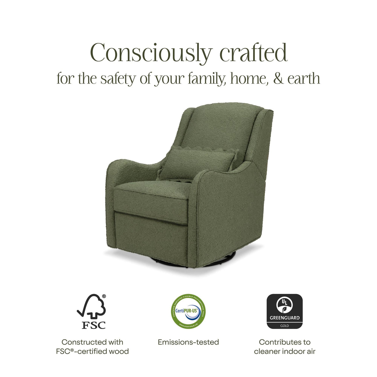 NamesakeNamesake Devon Recliner and Swivel GliderBabysupermarket
