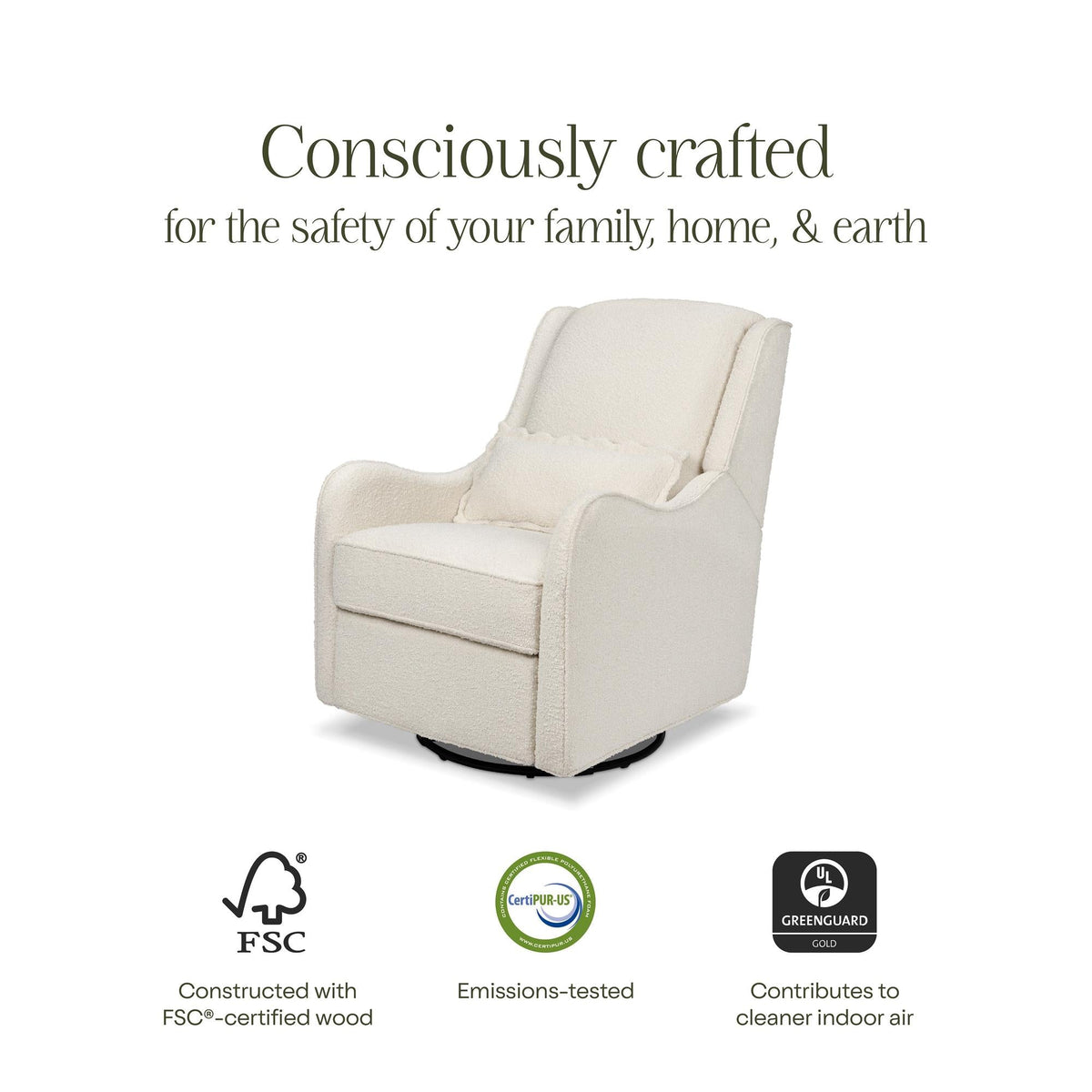 NamesakeNamesake Devon Recliner and Swivel GliderBabysupermarket
