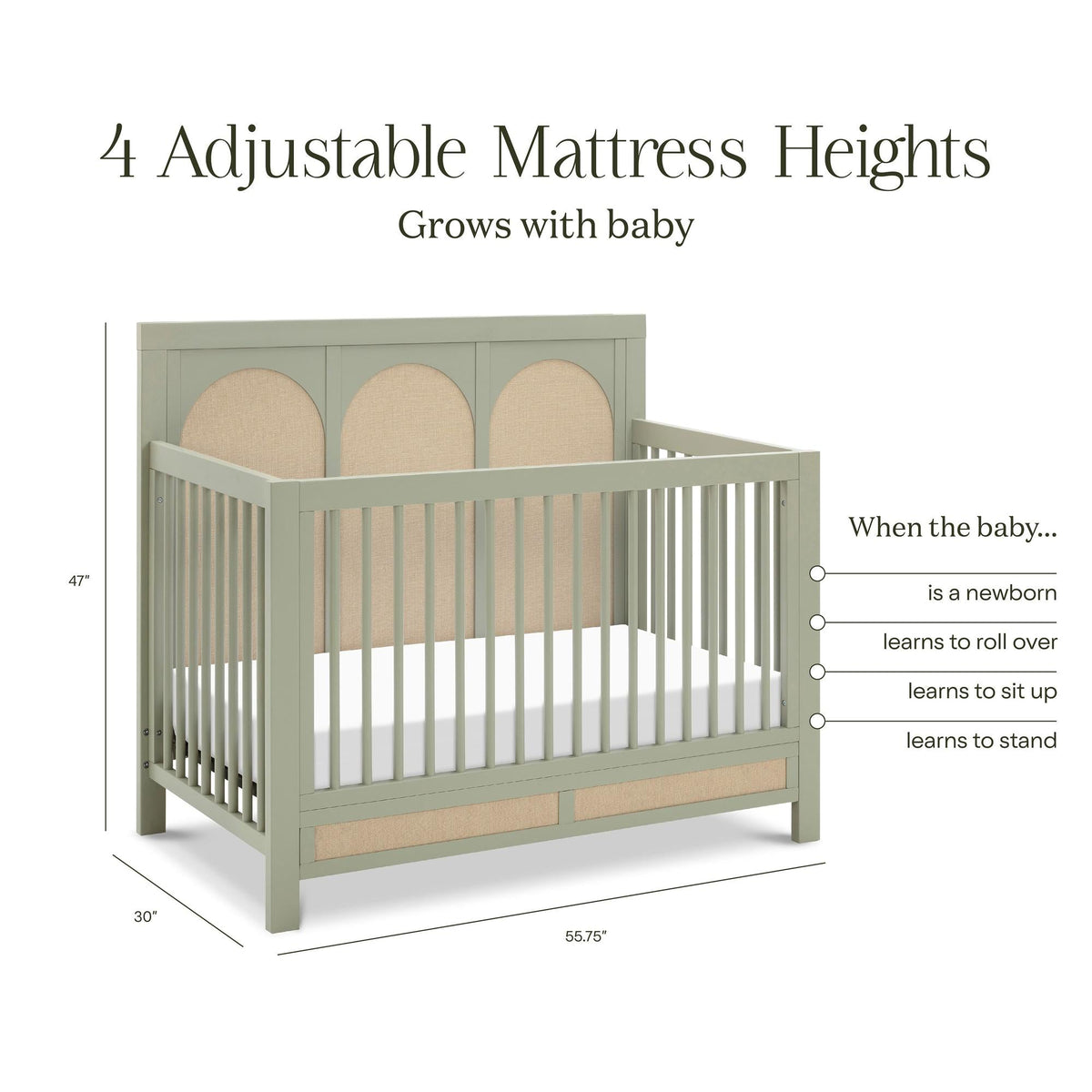 NamesakeNamesake Eloise 4-in-1 Convertible CribBabysupermarket