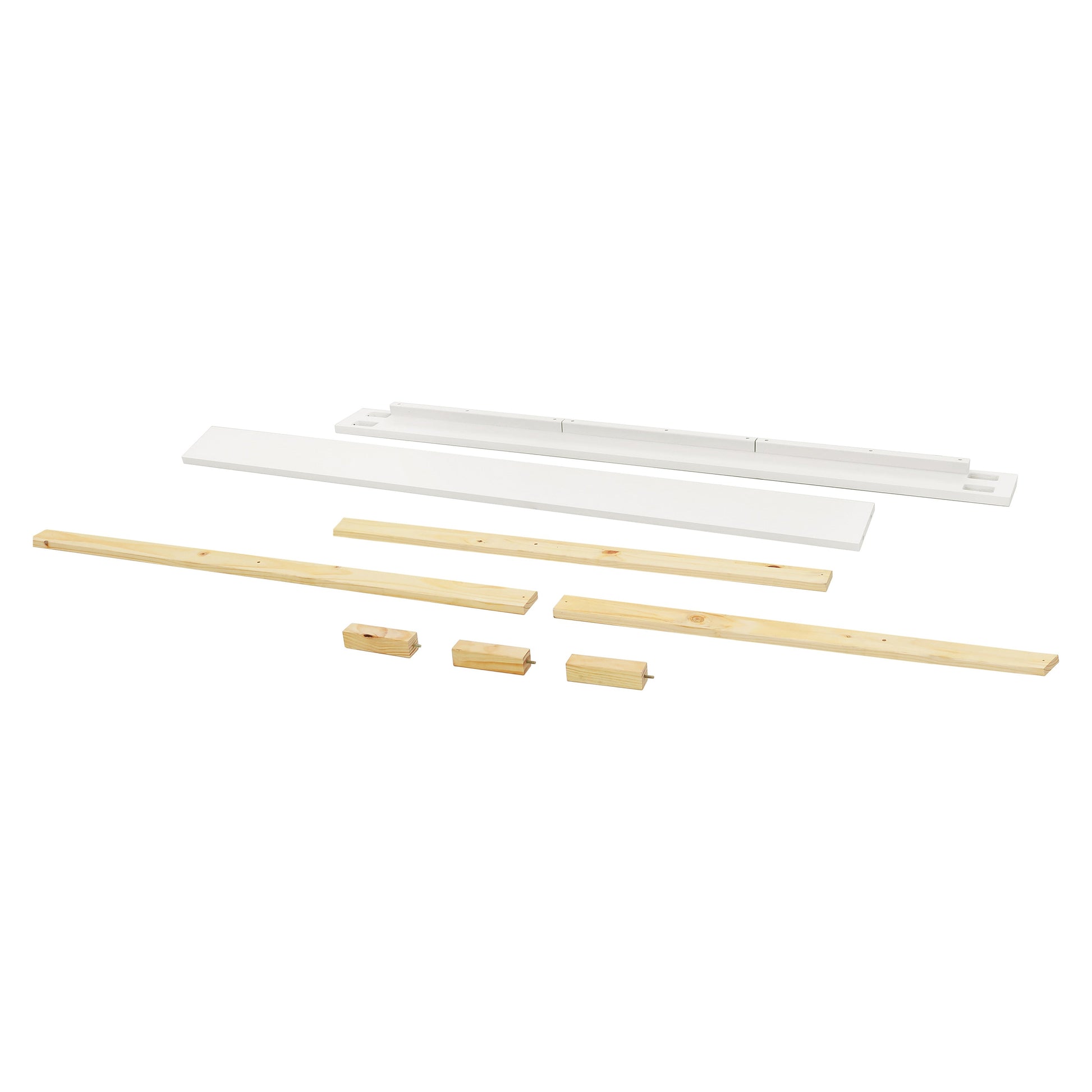 Namesake Conversion Kits Warm White Namesake Full Size Bed Conversion Kit (M7689)