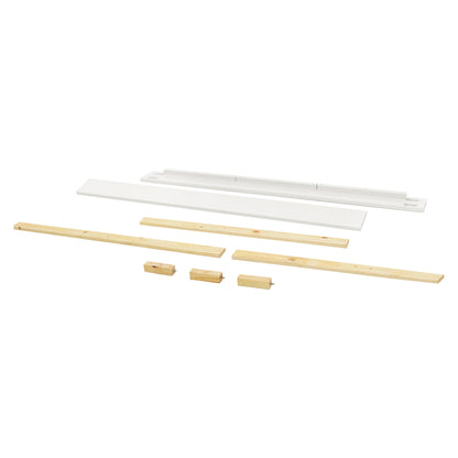 Namesake Conversion Kits Warm White Namesake Full Size Bed Conversion Kit (M7689)