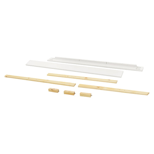 Namesake Conversion Kits Warm White Namesake Full Size Bed Conversion Kit (M7689)