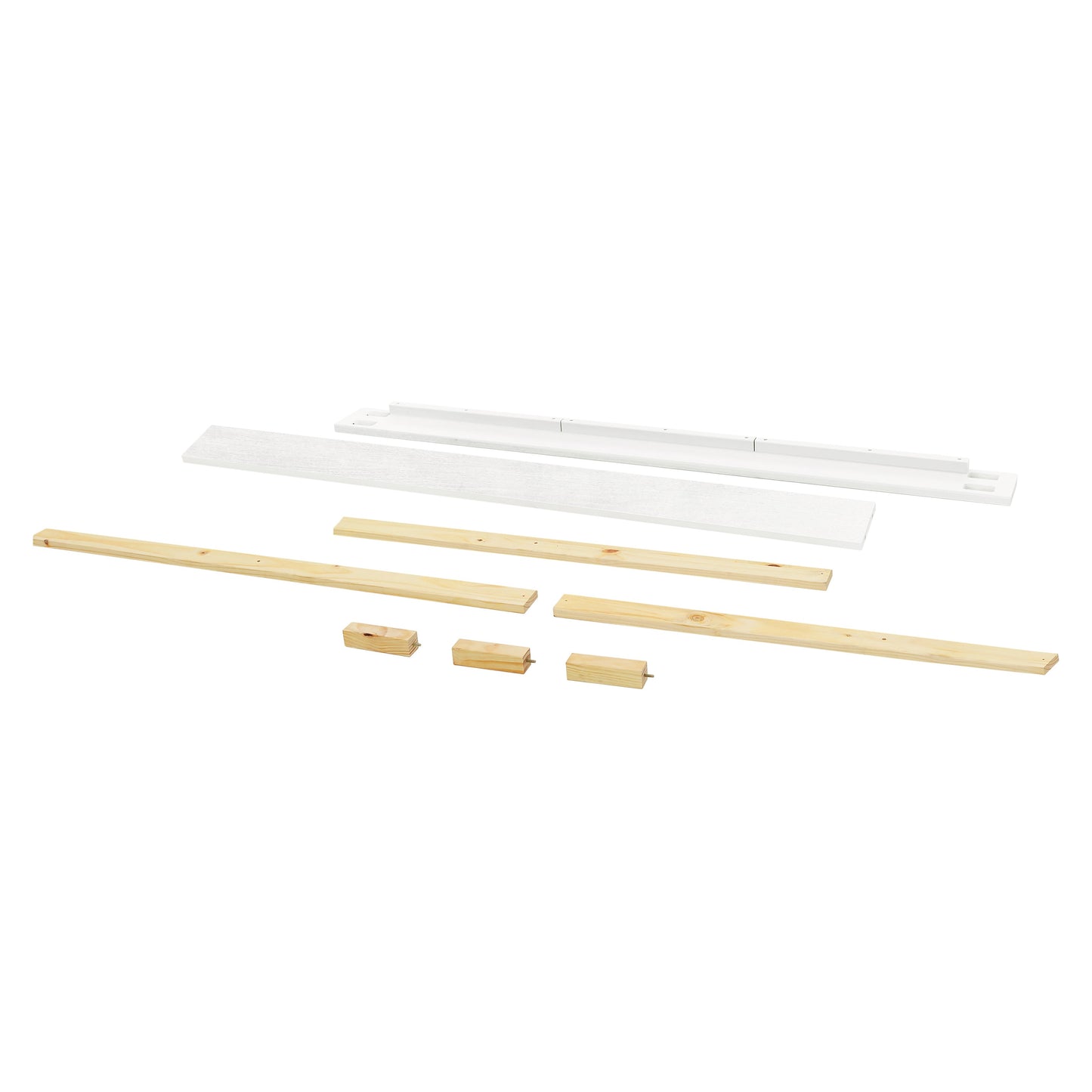 Namesake Conversion Kits Linen White Namesake Full Size Bed Conversion Kit (M7689)