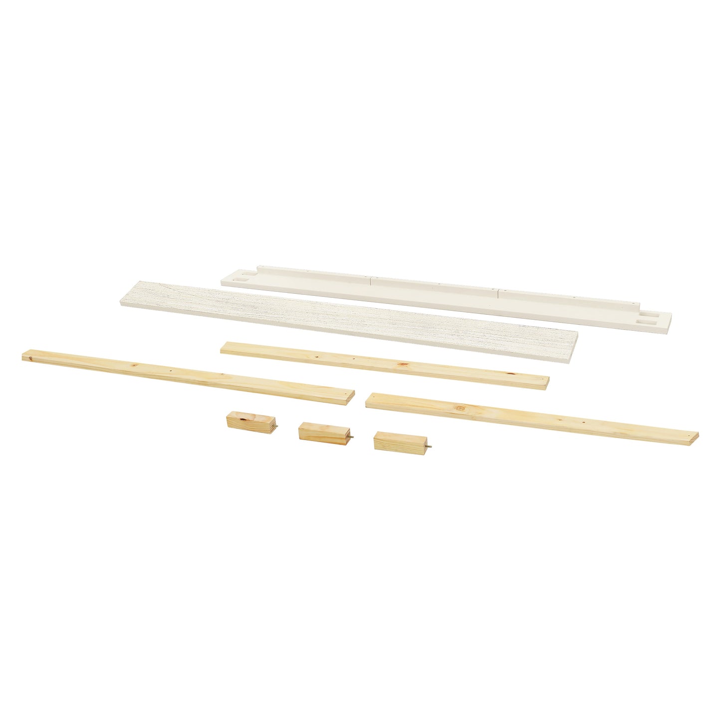 Namesake Conversion Kits Coastal White Namesake Full Size Bed Conversion Kit (M7689)