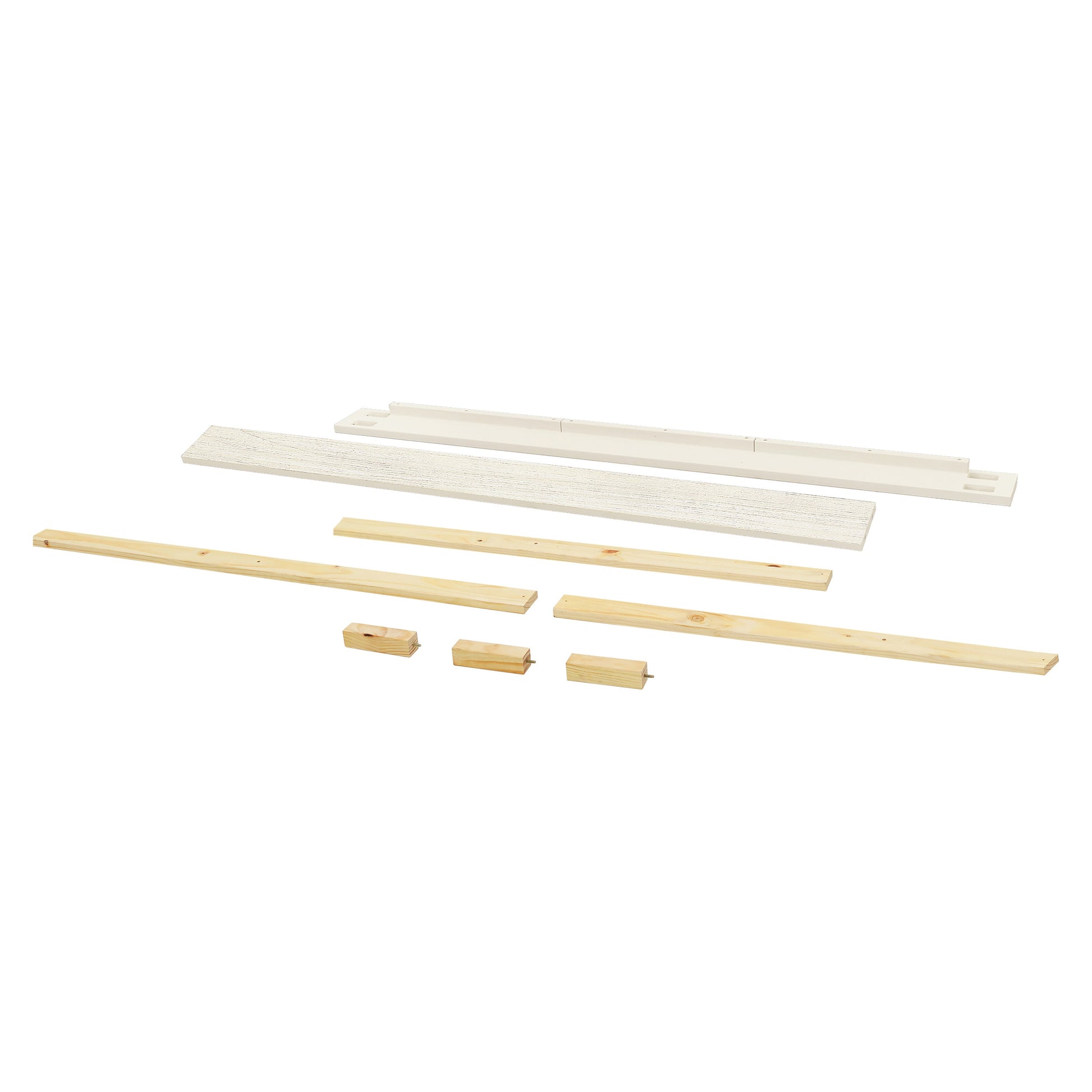 Namesake Conversion Kits Coastal White Namesake Full Size Bed Conversion Kit (M7689)