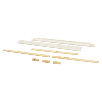 Namesake Conversion Kits Coastal White Namesake Full Size Bed Conversion Kit (M7689)