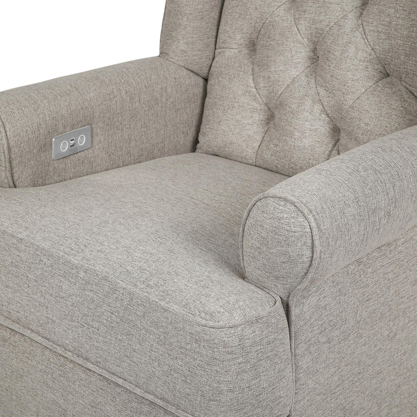 NamesakeNamesake Harbour Electronic Recliner and Swivel Glider in Eco-Performance Fabric with USB port | Water Repellent & Stain ResistantBabysupermarket