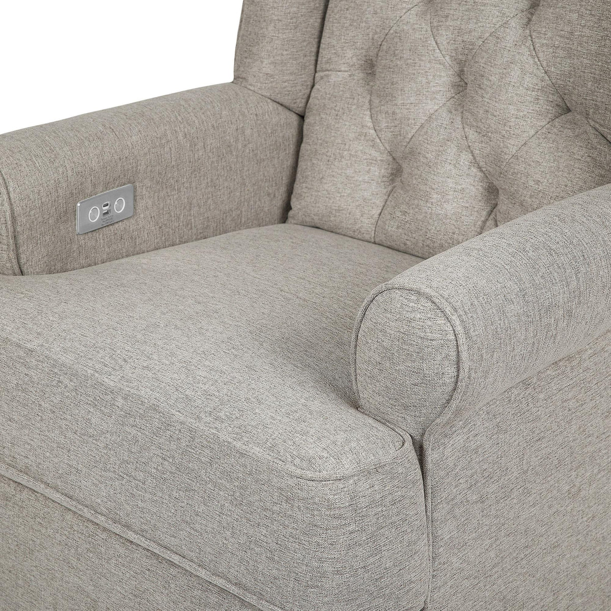 NamesakeNamesake Harbour Electronic Recliner and Swivel Glider in Eco-Performance Fabric with USB port | Water Repellent & Stain ResistantBabysupermarket