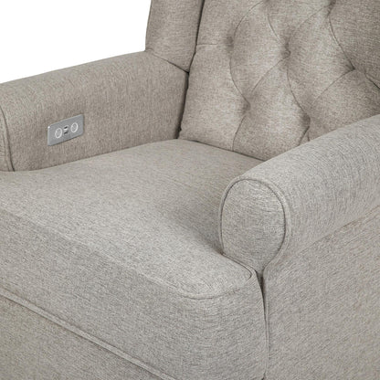 NamesakeNamesake Harbour Electronic Recliner and Swivel Glider in Eco-Performance Fabric with USB port | Water Repellent & Stain ResistantBabysupermarket