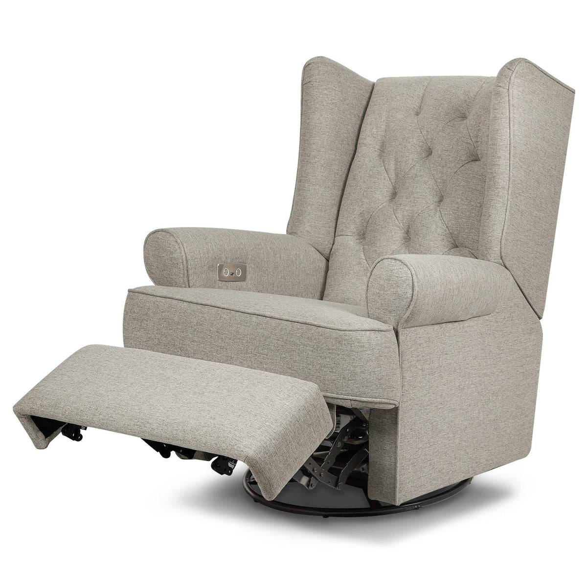 NamesakeNamesake Harbour Electronic Recliner and Swivel Glider in Eco-Performance Fabric with USB port | Water Repellent & Stain ResistantBabysupermarket